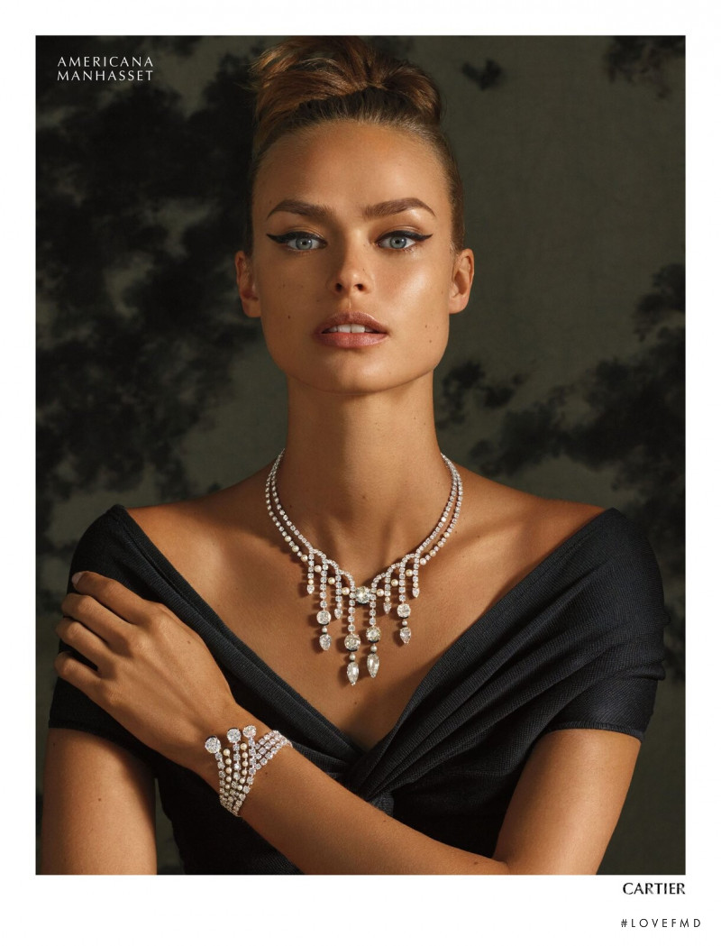 Birgit Kos featured in  the Americana Manhasset (RETAILER) advertisement for Holiday 2019