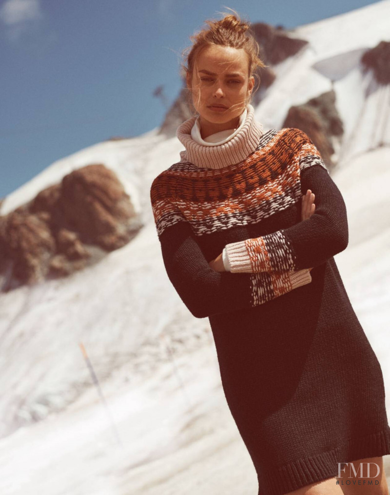 Birgit Kos featured in  the Madewell lookbook for Winter 2019