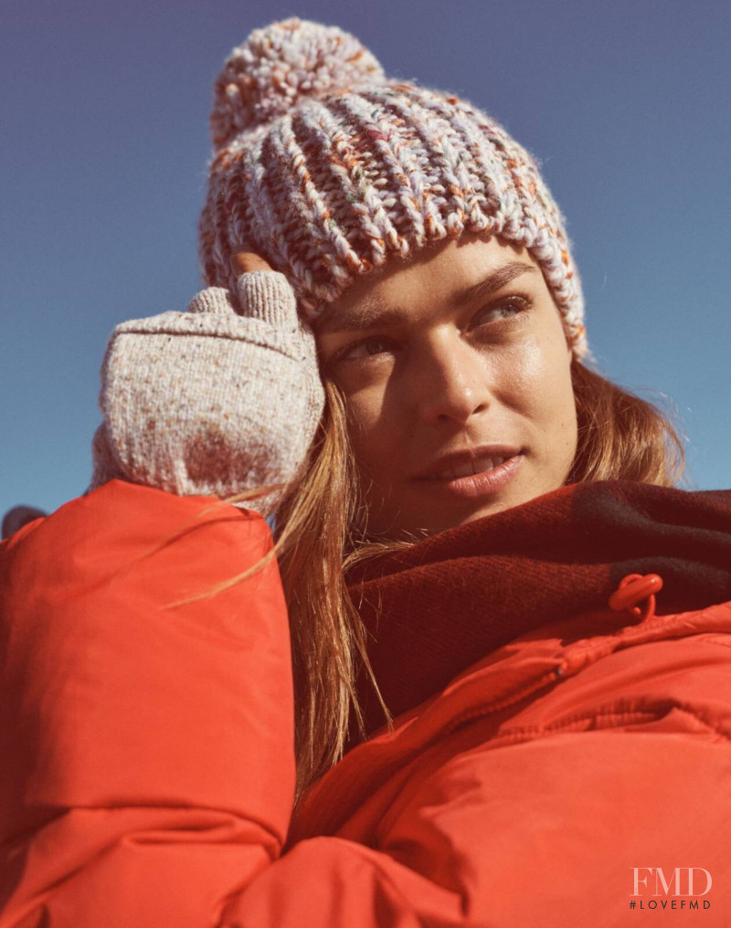Birgit Kos featured in  the Madewell lookbook for Winter 2019