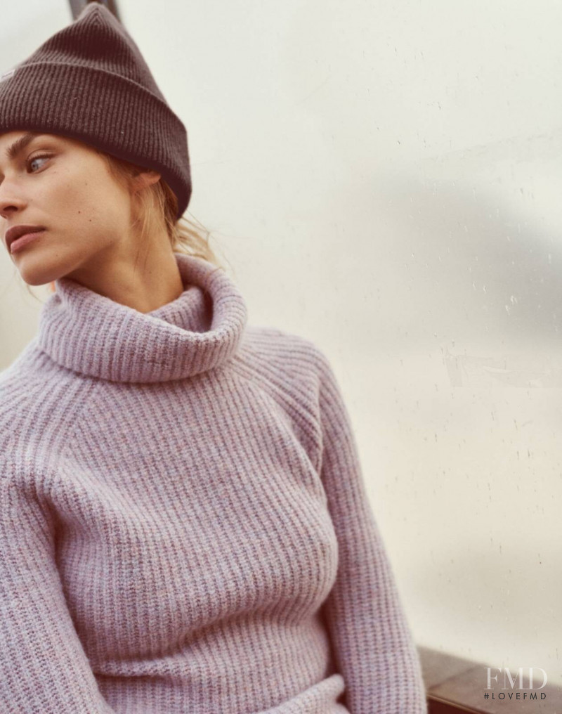 Birgit Kos featured in  the Madewell lookbook for Winter 2019