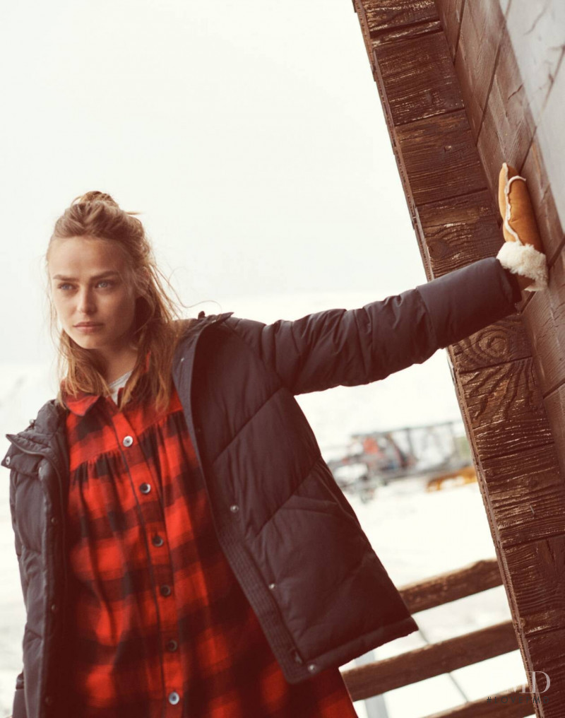 Birgit Kos featured in  the Madewell lookbook for Winter 2019