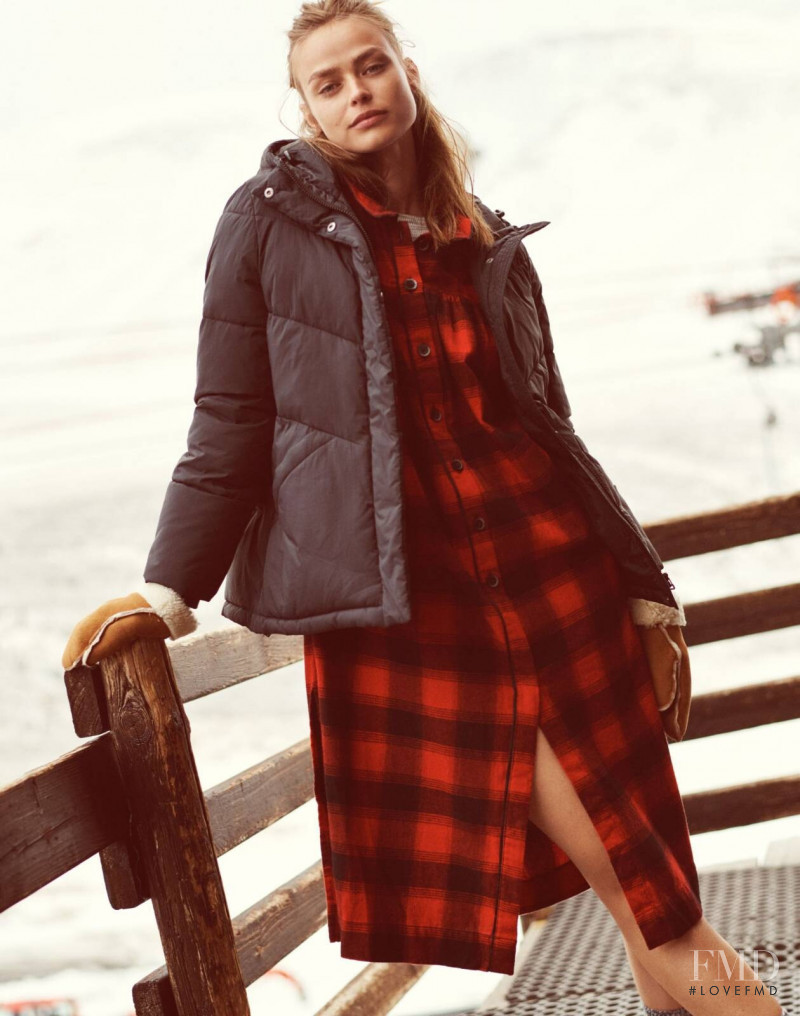 Birgit Kos featured in  the Madewell lookbook for Winter 2019