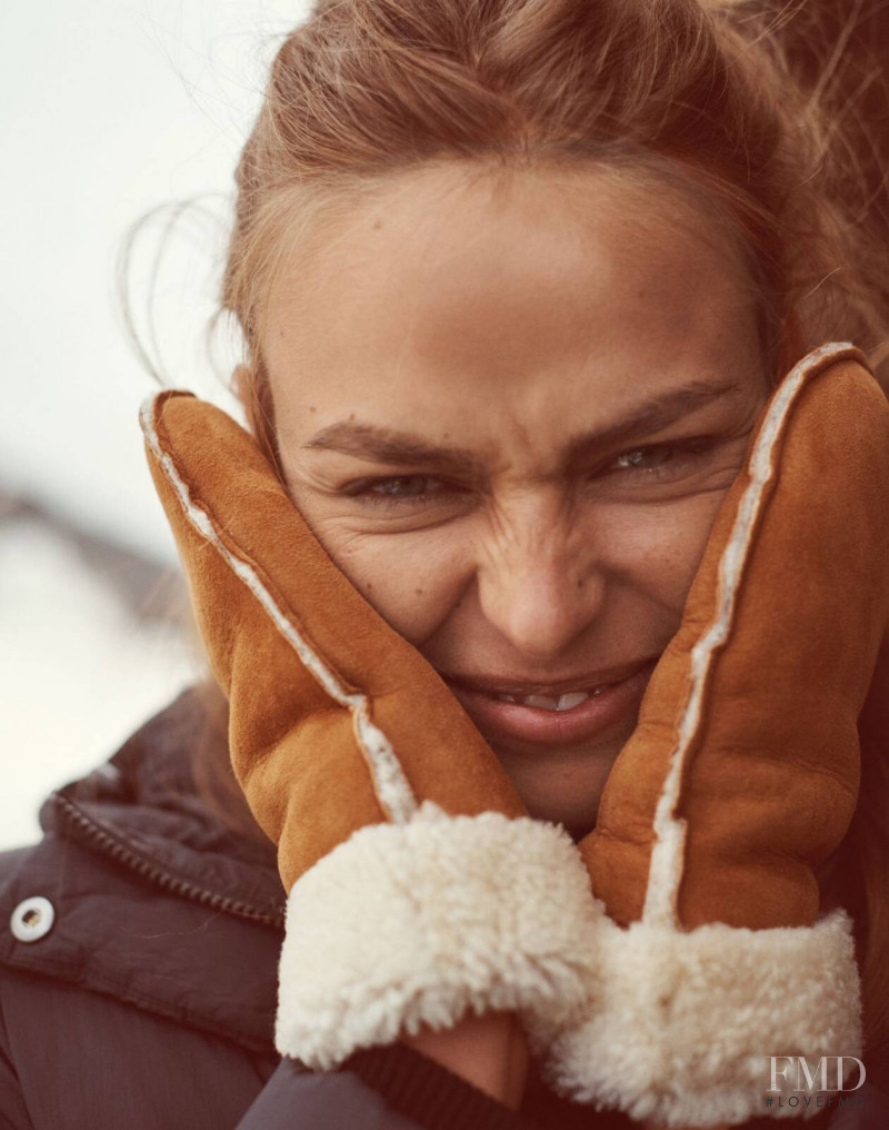 Birgit Kos featured in  the Madewell lookbook for Winter 2019