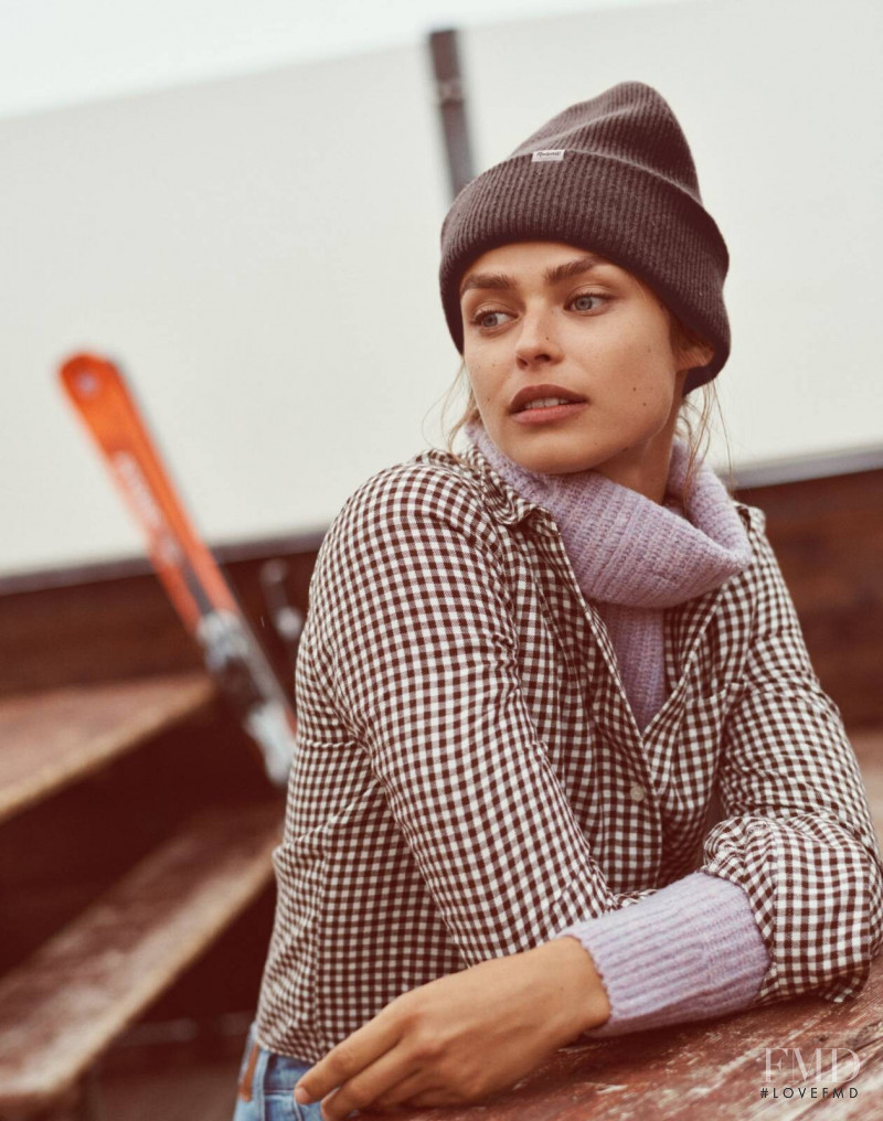 Birgit Kos featured in  the Madewell lookbook for Winter 2019