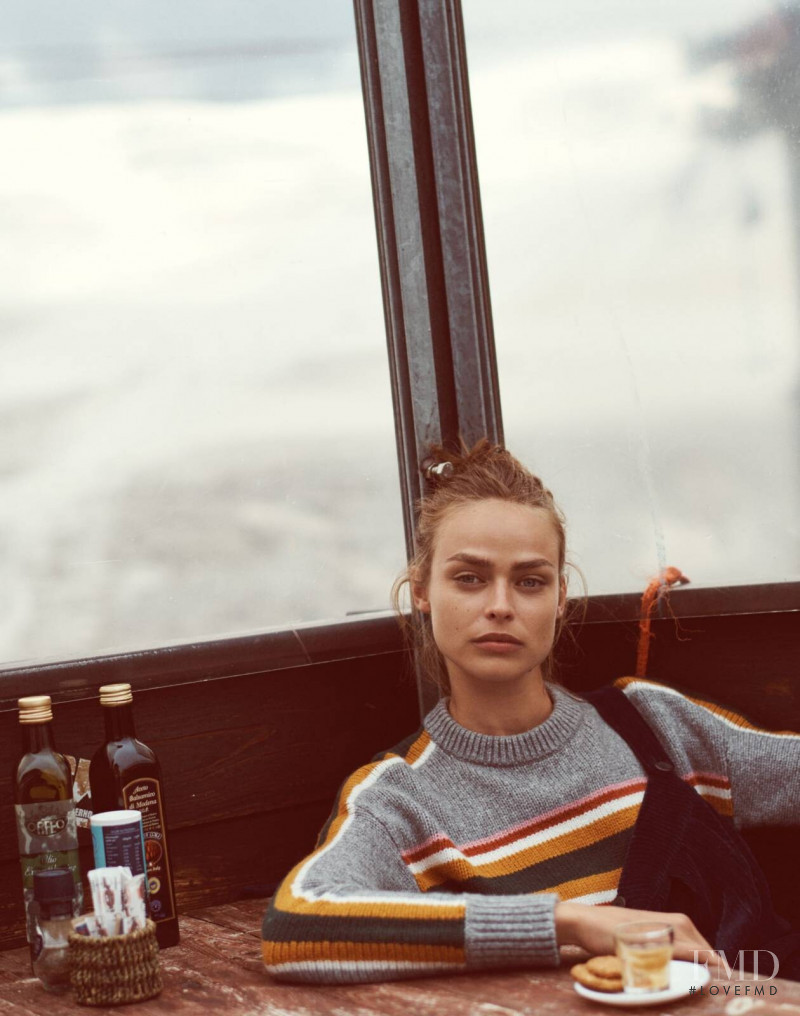 Birgit Kos featured in  the Madewell lookbook for Winter 2019