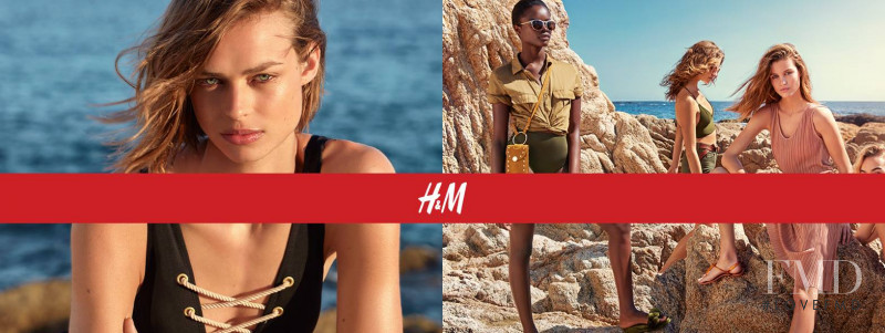 Birgit Kos featured in  the H&M advertisement for Summer 2017