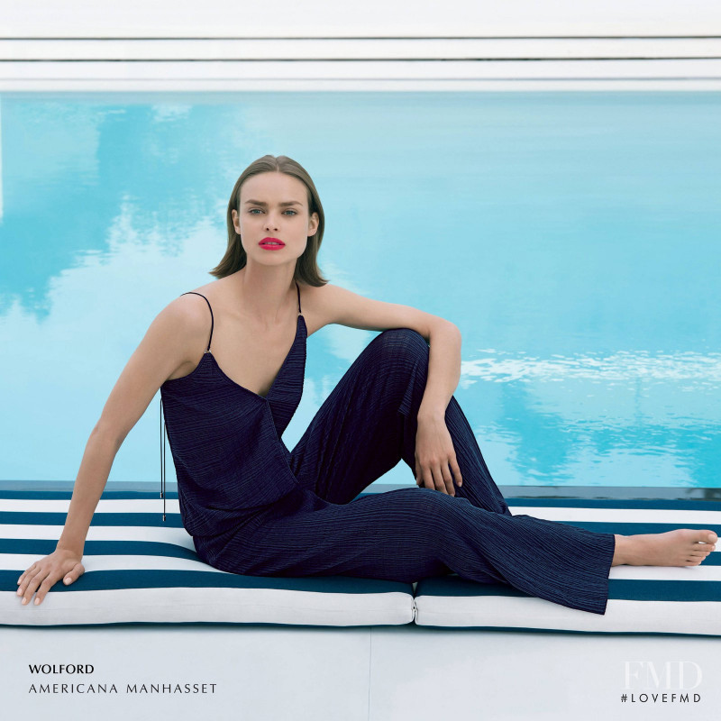 Birgit Kos featured in  the Americana Manhasset (RETAILER) advertisement for Spring/Summer 2018