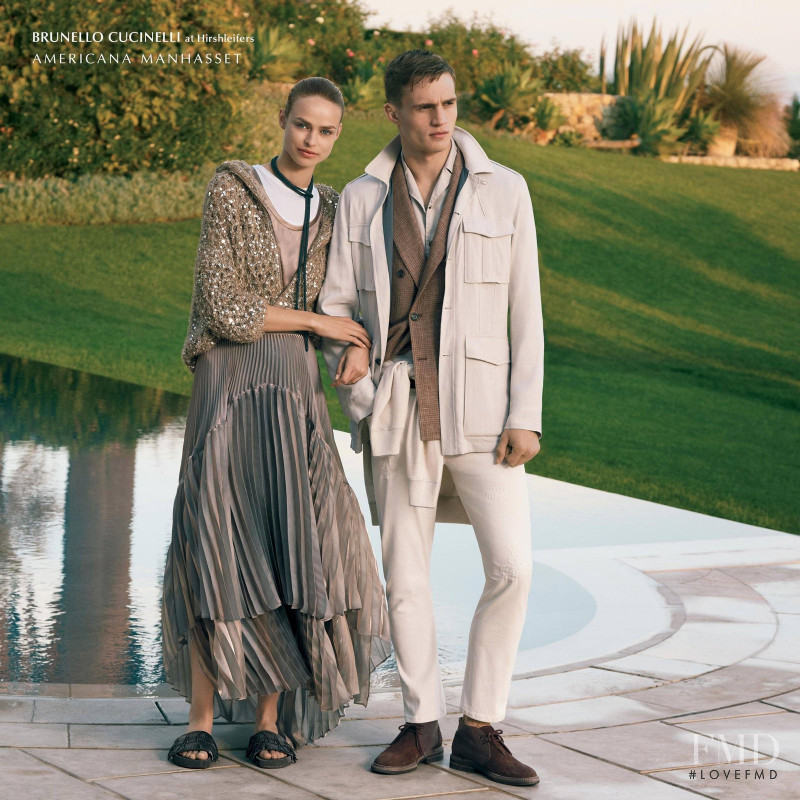 Birgit Kos featured in  the Americana Manhasset (RETAILER) advertisement for Spring/Summer 2018