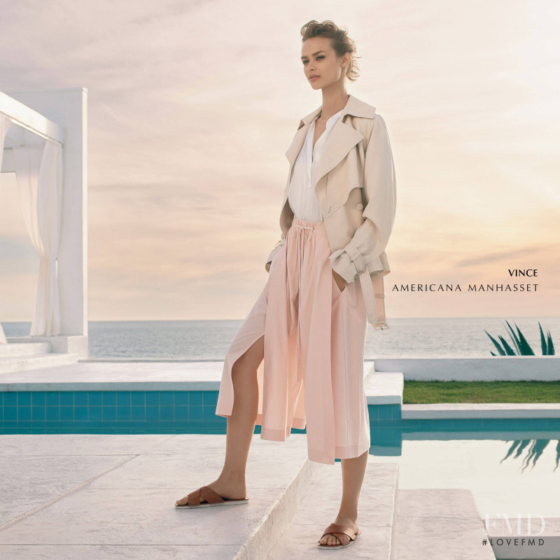 Birgit Kos featured in  the Americana Manhasset (RETAILER) advertisement for Spring/Summer 2018