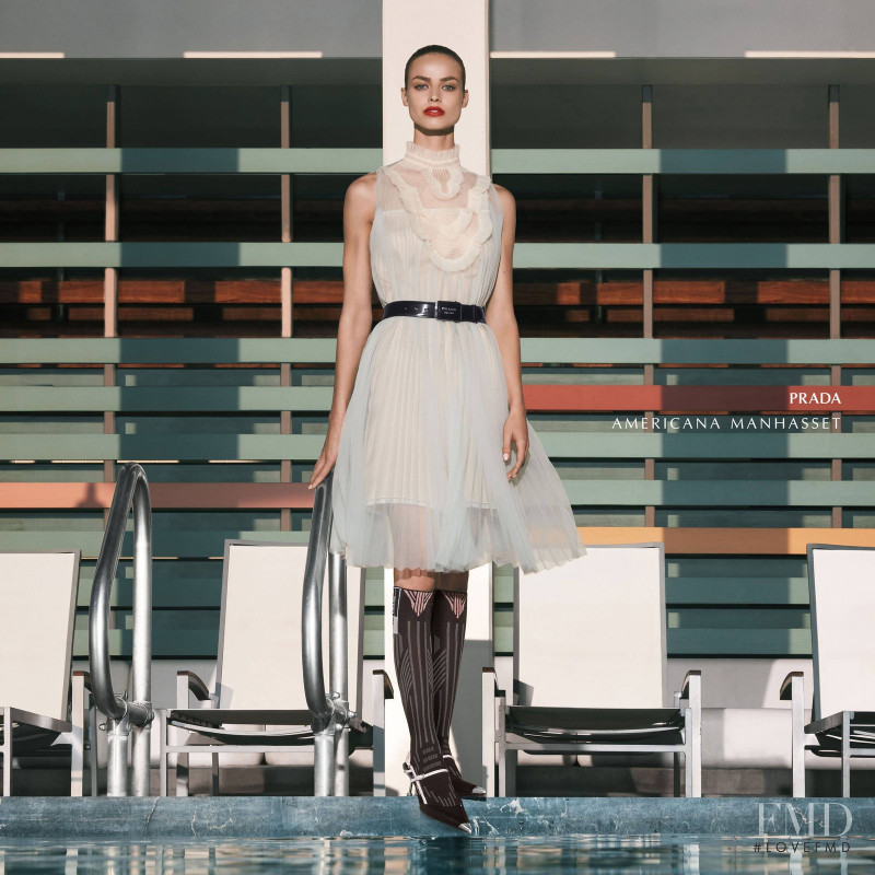 Birgit Kos featured in  the Americana Manhasset (RETAILER) advertisement for Spring/Summer 2018