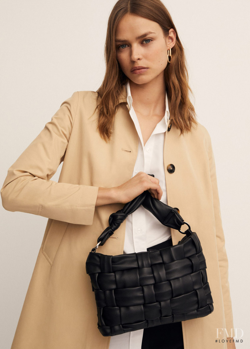 Birgit Kos featured in  the Mango lookbook for Spring/Summer 2020