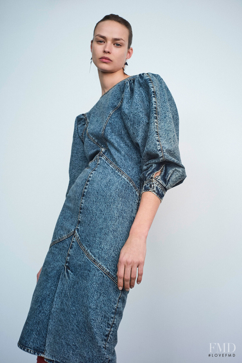 Birgit Kos featured in  the Isabel Marant lookbook for Pre-Fall 2020