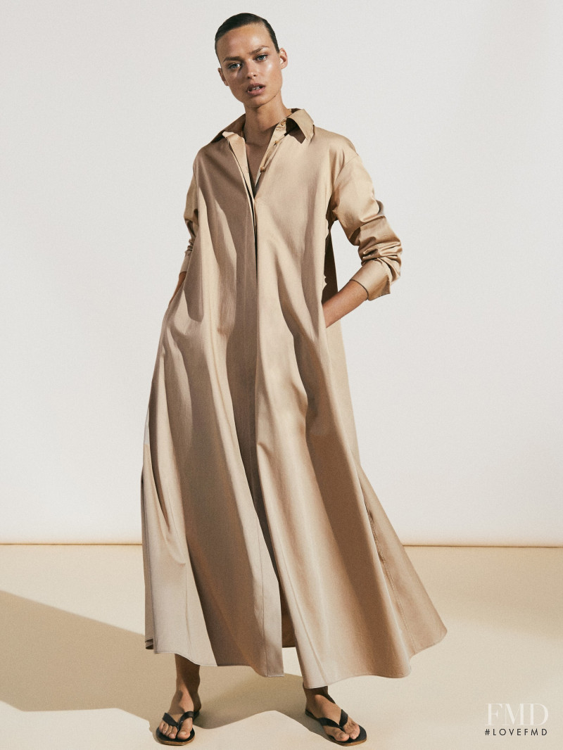 Birgit Kos featured in  the Massimo Dutti catalogue for Autumn/Winter 2020