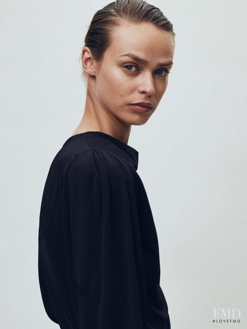 Birgit Kos featured in  the Massimo Dutti catalogue for Autumn/Winter 2020