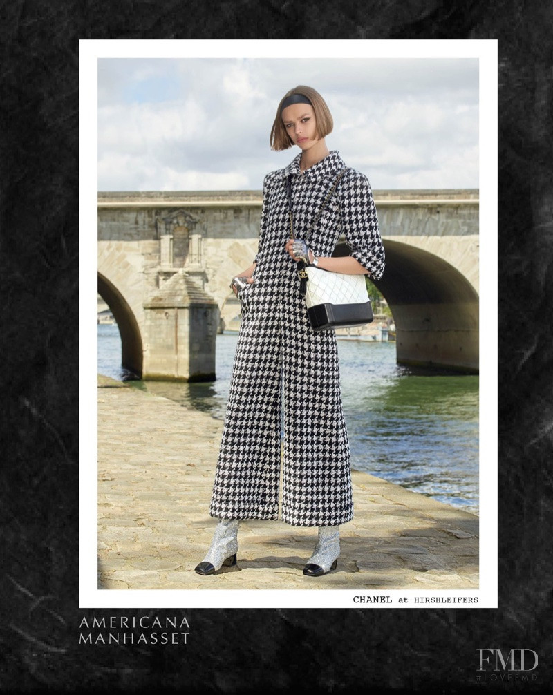 Birgit Kos featured in  the Americana Manhasset (RETAILER) advertisement for Fall 2017