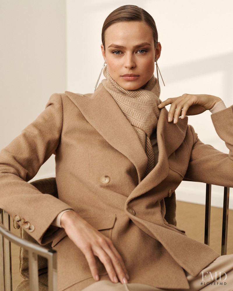 Birgit Kos featured in  the Ralph Lauren Collection lookbook for Pre-Fall 2019