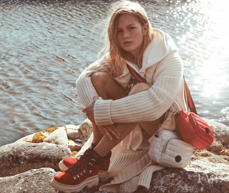 Anna Ewers featured in  the Marc O‘Polo advertisement for Autumn/Winter 2019