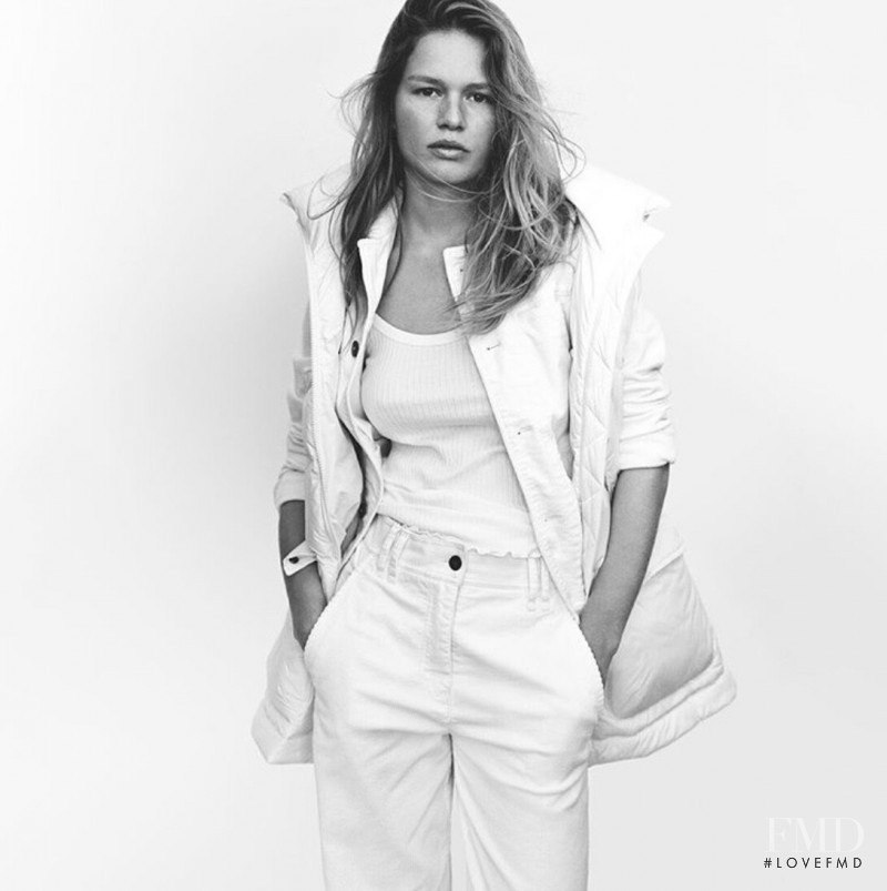 Anna Ewers featured in  the Marc O‘Polo advertisement for Autumn/Winter 2019