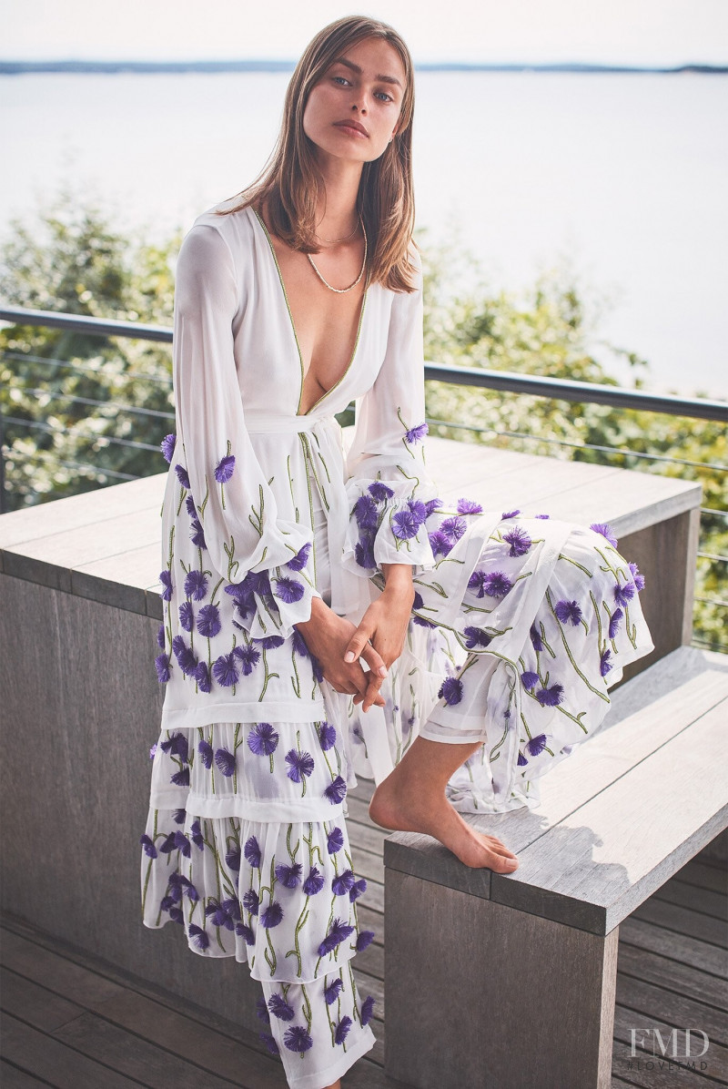 Birgit Kos featured in  the Alexis lookbook for Spring/Summer 2020