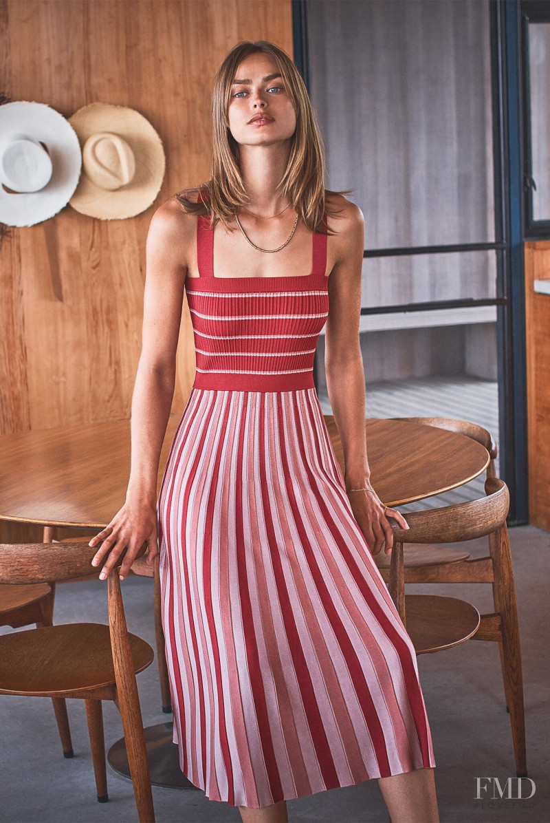 Birgit Kos featured in  the Alexis lookbook for Spring/Summer 2020