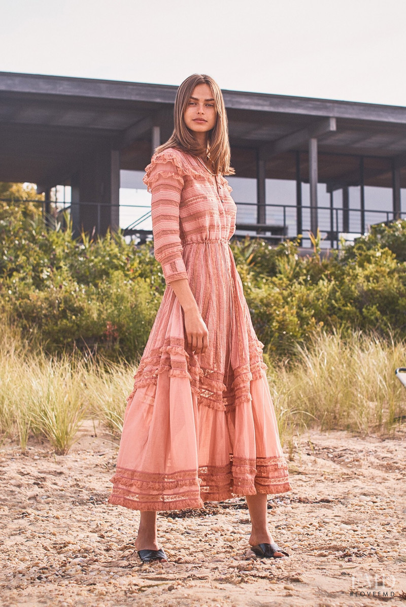 Birgit Kos featured in  the Alexis lookbook for Spring/Summer 2020