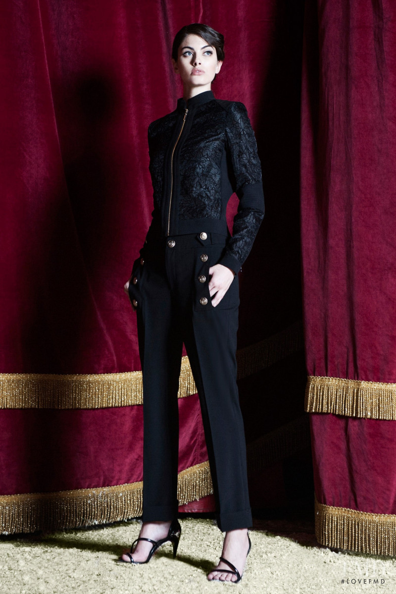 Charlie Robertson featured in  the Zuhair Murad lookbook for Pre-Fall 2015