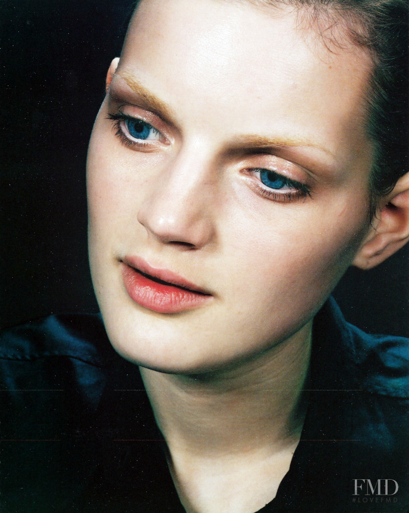 Guinevere van Seenus featured in  the Jil Sander lookbook for Spring/Summer 1996