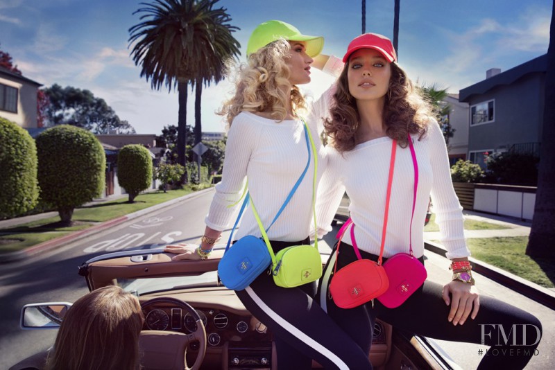 Emily DiDonato featured in  the Juicy Couture advertisement for Spring/Summer 2014