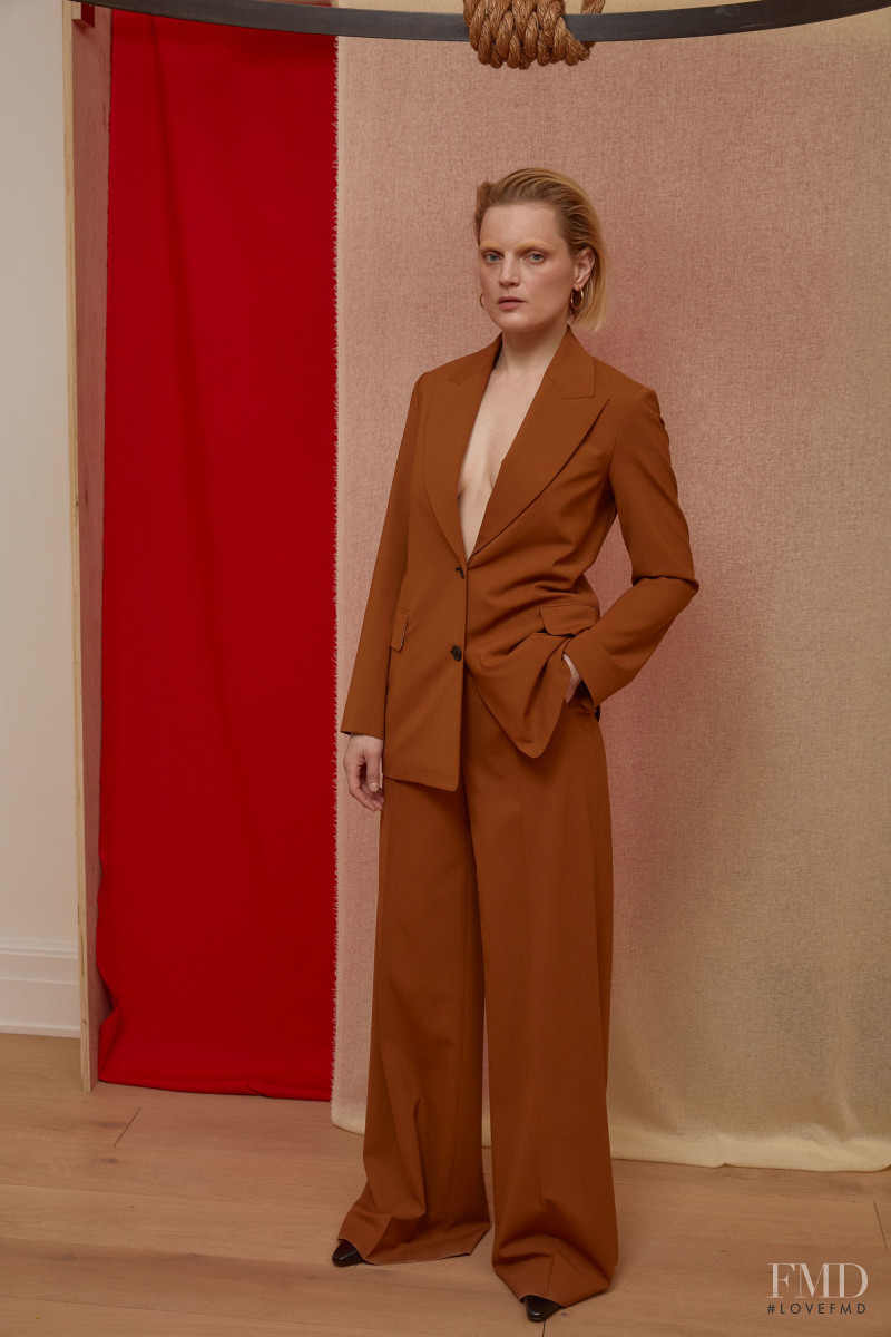 Guinevere van Seenus featured in  the Rosetta Getty lookbook for Autumn/Winter 2018