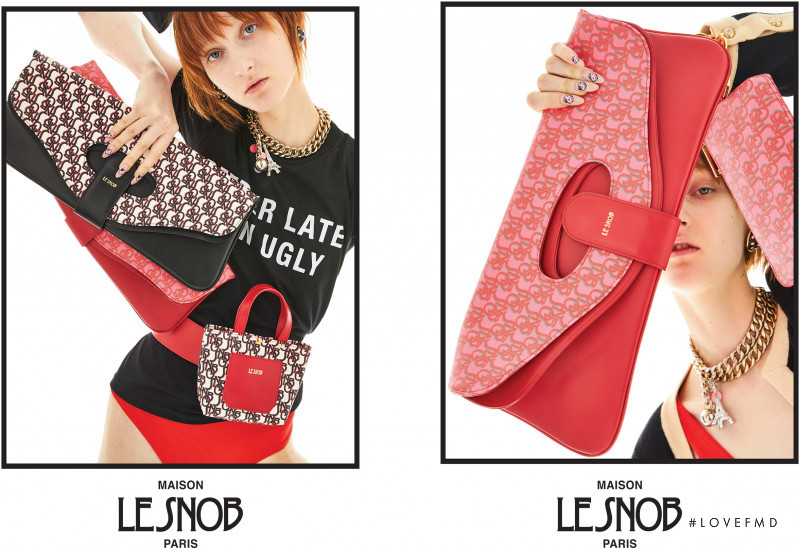 Le Snob advertisement for Autumn/Winter 2019