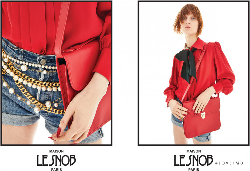 Le Snob advertisement for Autumn/Winter 2019