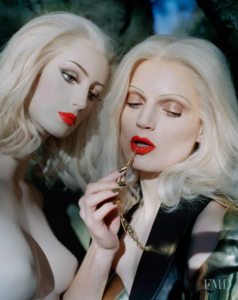 Guinevere van Seenus featured in  the Le Snob advertisement for Cruise 2014