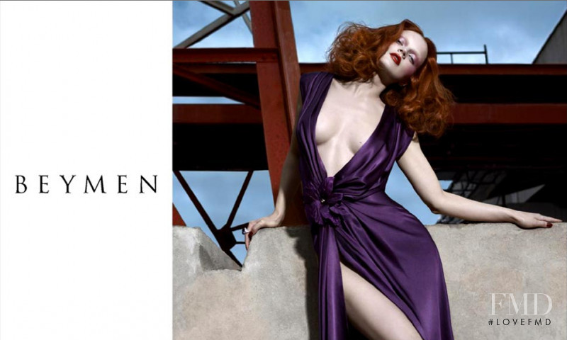 Guinevere van Seenus featured in  the Beymen advertisement for Autumn/Winter 2004