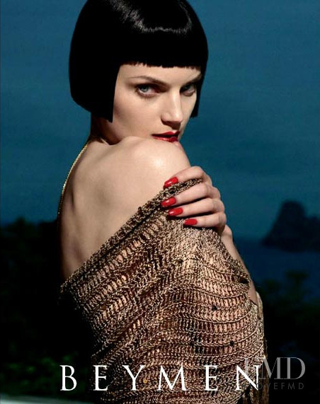 Guinevere van Seenus featured in  the Beymen advertisement for Spring/Summer 2005