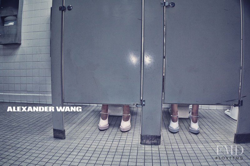 Anna Ewers featured in  the Alexander Wang advertisement for Spring/Summer 2014