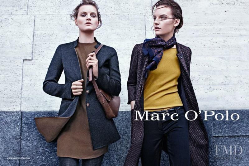 Guinevere van Seenus featured in  the Marc O‘Polo advertisement for Autumn/Winter 2012