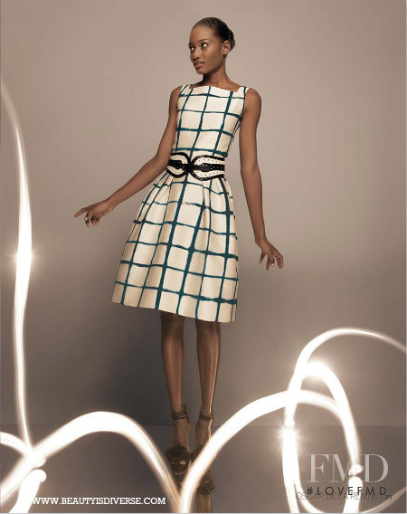 Melodie Monrose featured in  the Nordstrom catalogue for Spring 2011