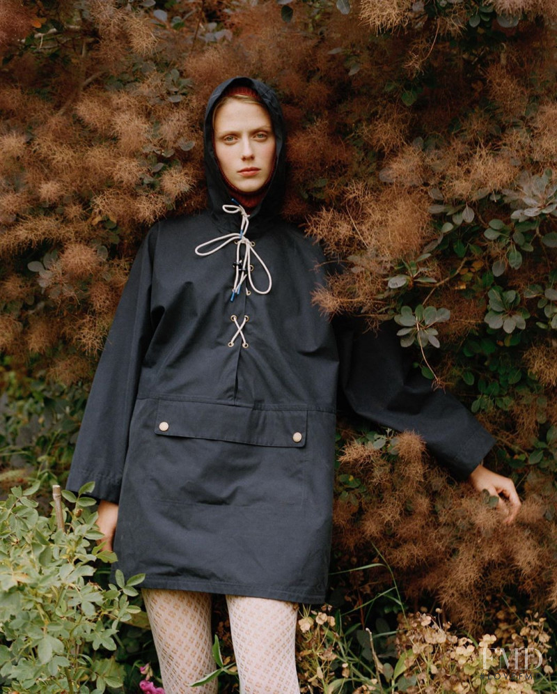 Sofie Hemmet featured in  the Barbour Barbour x Alexa Chung lookbook for Autumn/Winter 2020