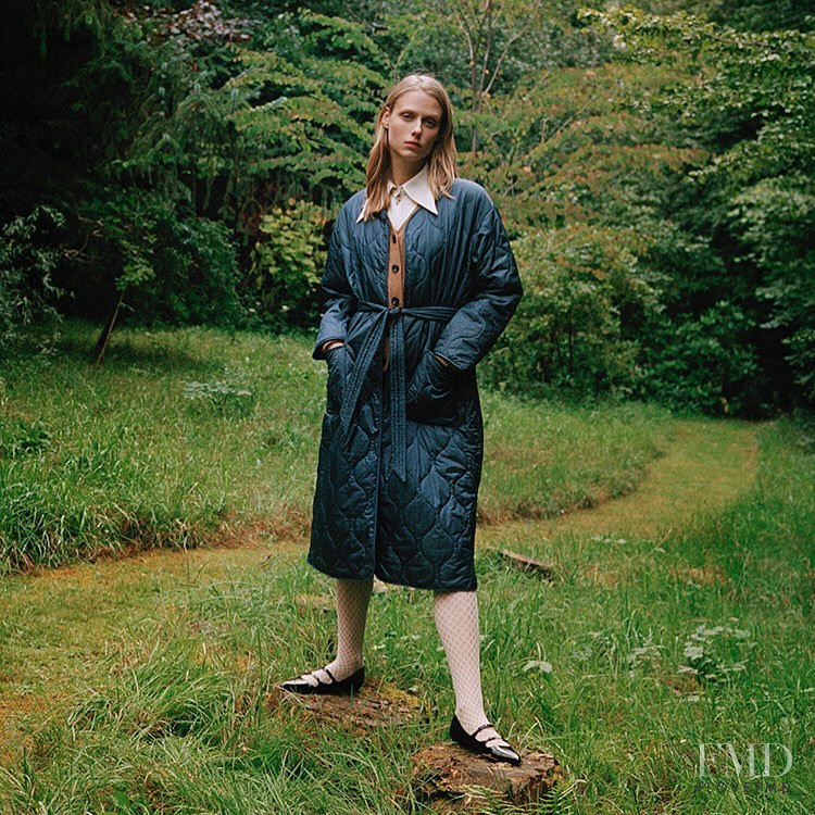 Sofie Hemmet featured in  the Barbour Barbour x Alexa Chung lookbook for Autumn/Winter 2020