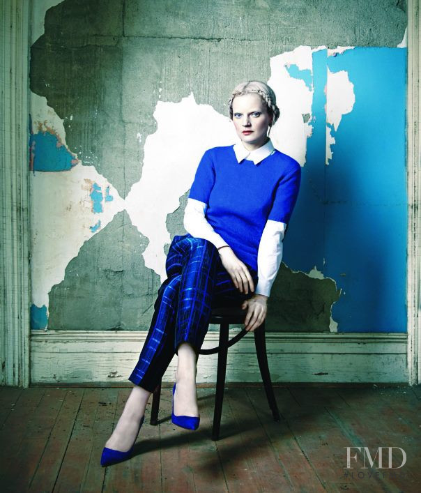 Guinevere van Seenus featured in  the Neiman Marcus State Of Grace lookbook for Fall 2014