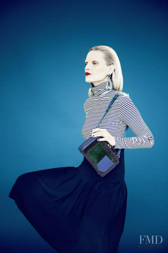 Guinevere van Seenus featured in  the Dannijo lookbook for Autumn/Winter 2014