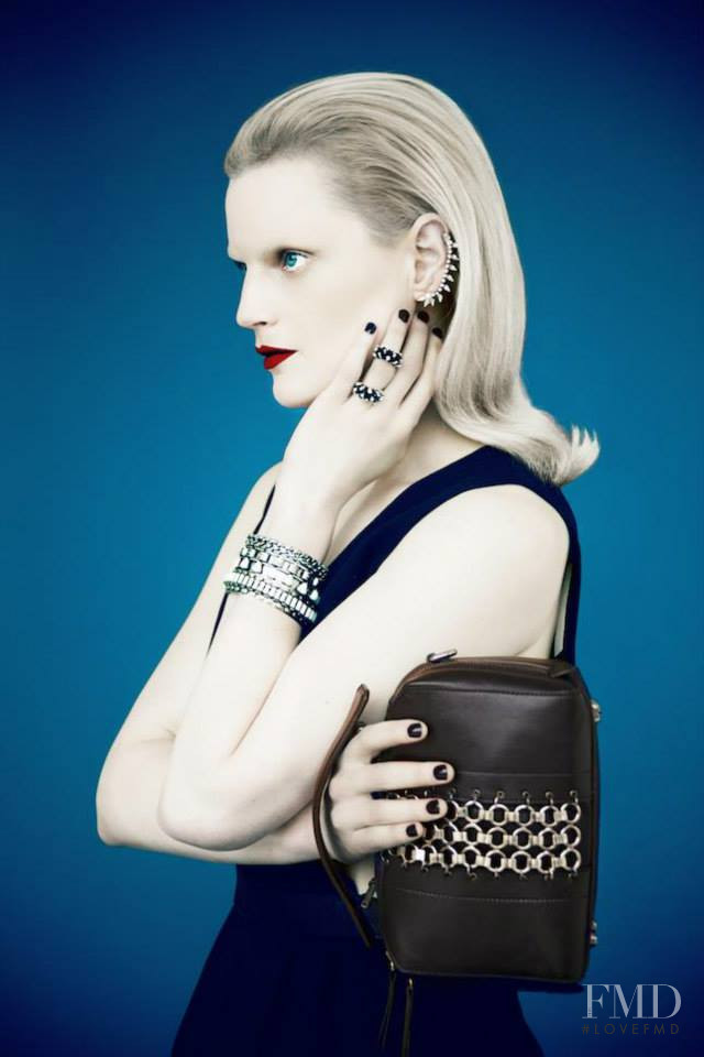 Guinevere van Seenus featured in  the Dannijo lookbook for Autumn/Winter 2014