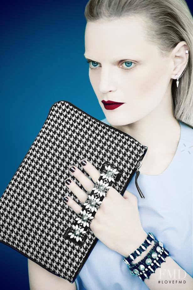 Guinevere van Seenus featured in  the Dannijo lookbook for Autumn/Winter 2014