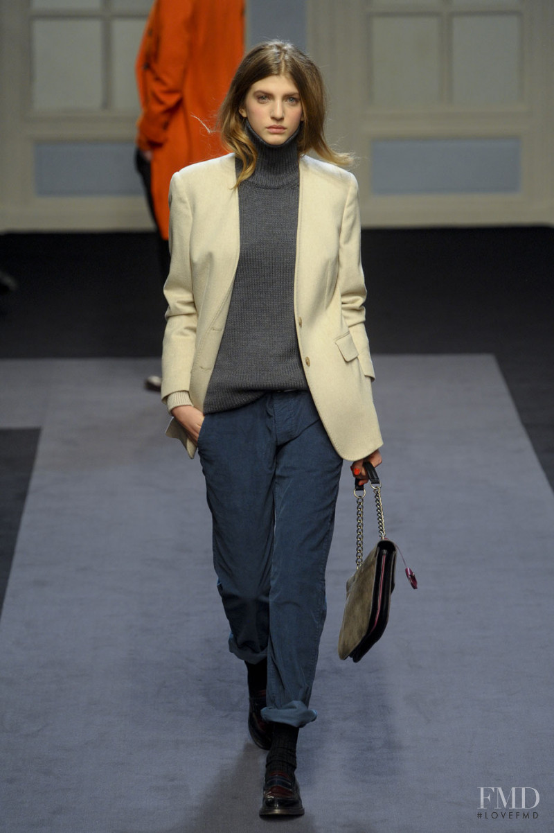 Caterina Ravaglia featured in  the Paul Smith fashion show for Autumn/Winter 2011