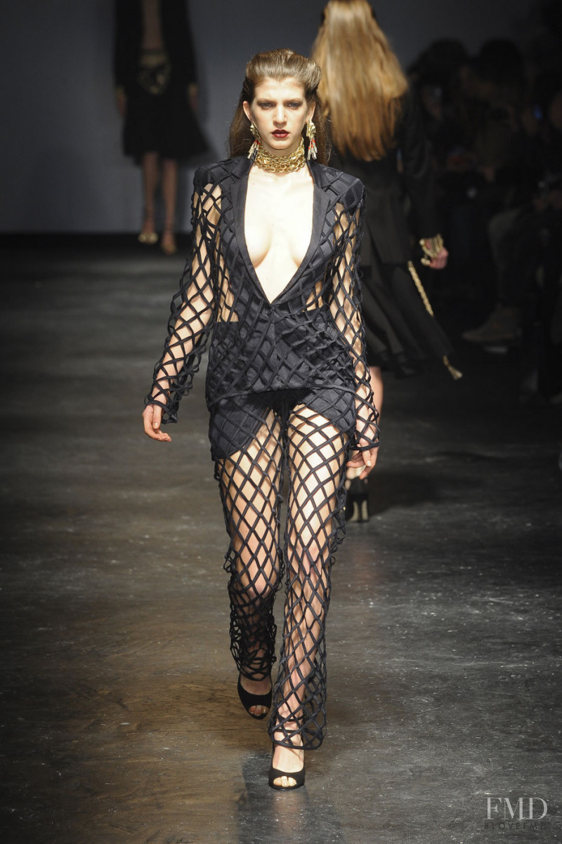 Caterina Ravaglia featured in  the Danielle Scutt fashion show for Autumn/Winter 2011