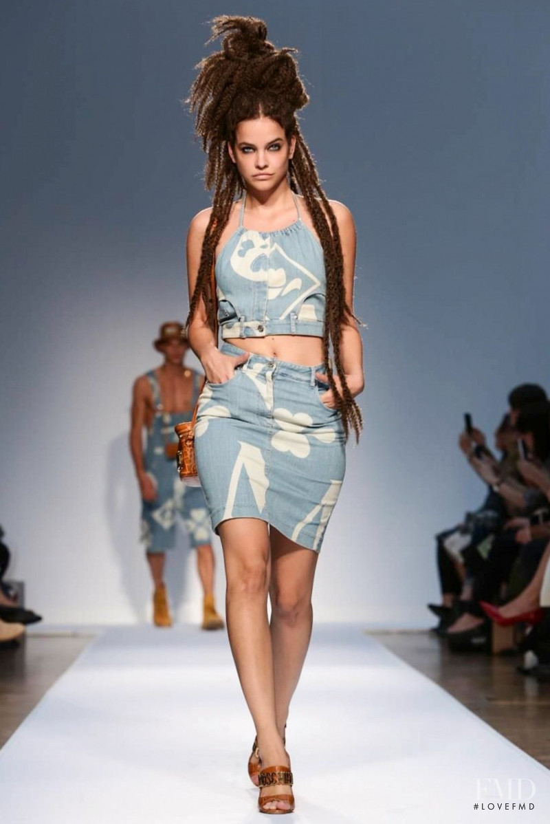 Barbara Palvin featured in  the Moschino fashion show for Spring/Summer 2015