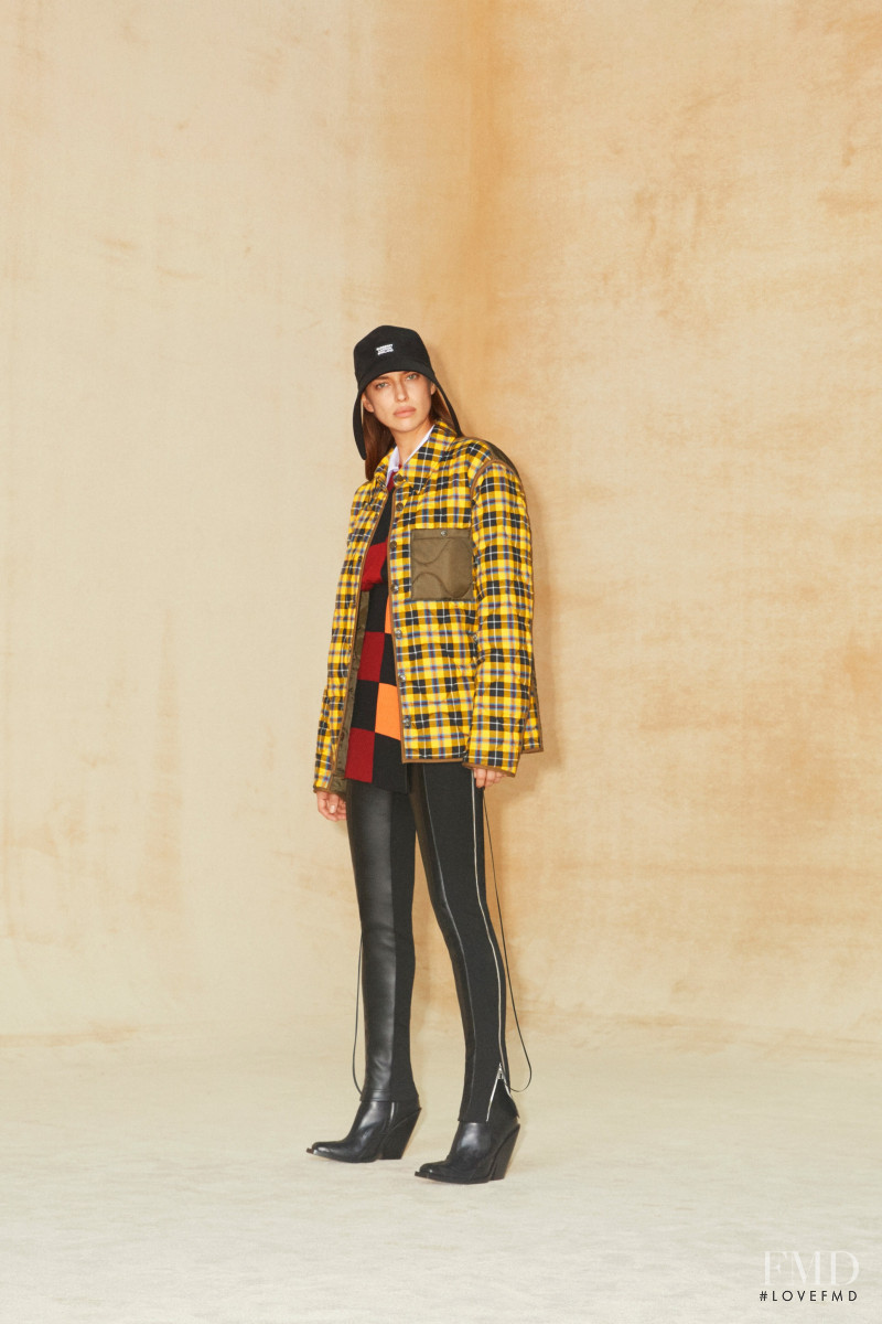 Irina Shayk featured in  the Burberry lookbook for Pre-Fall 2020
