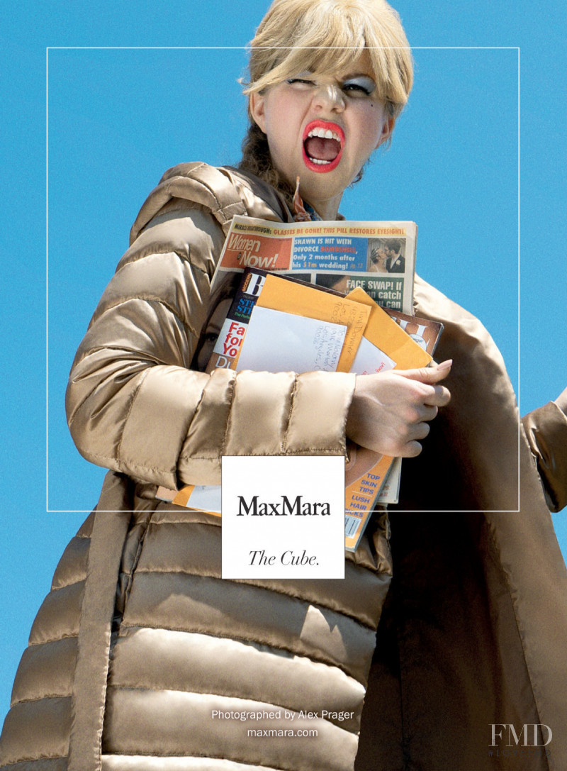 Max Mara The Cube advertisement for Autumn/Winter 2020