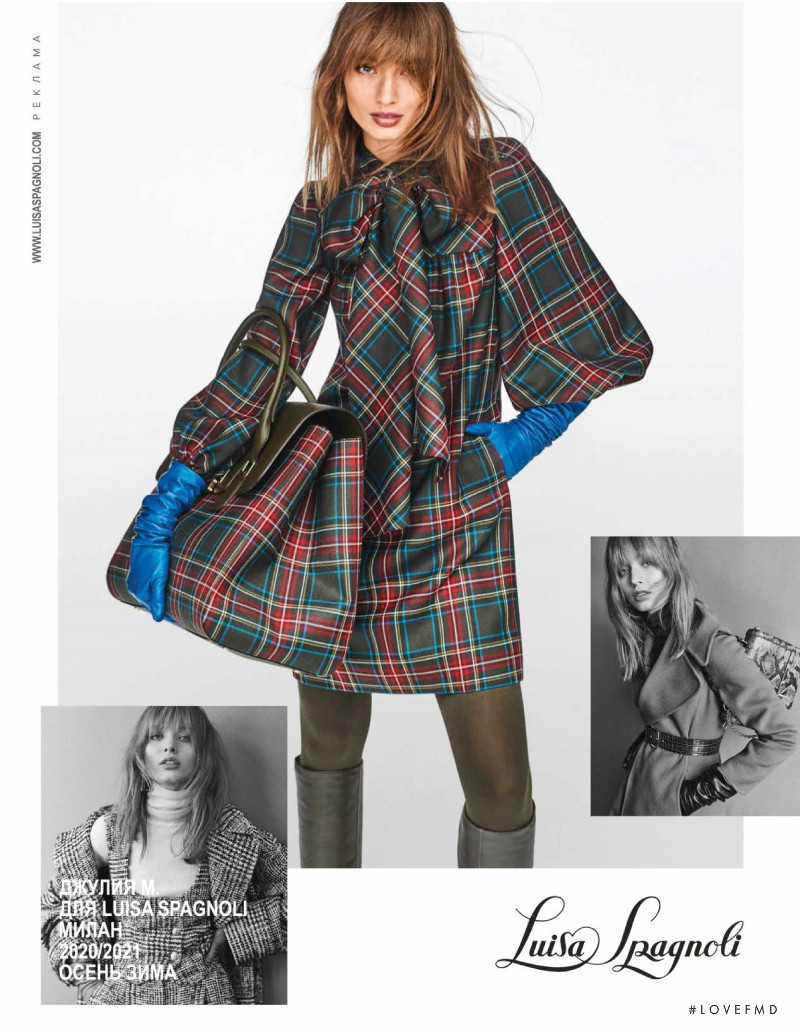 Luisa Spagnoli advertisement for Autumn/Winter 2020