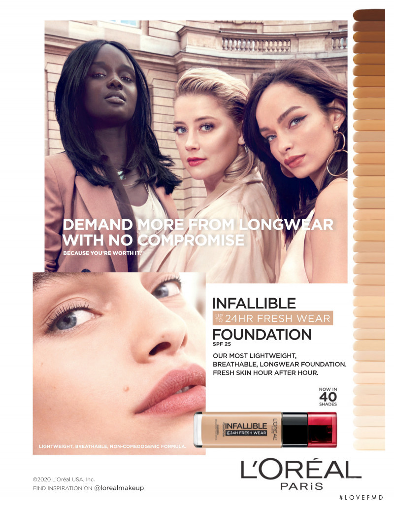 L\'Oreal Paris advertisement for Autumn/Winter 2020